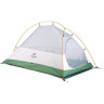 Палатка сверхлегкая NATUREHIKE СLOUD UP 1 UPDATED NH18T010-T, 210T одноместная с ковриком, зеленая 6927595730539