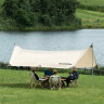 Тент NATUREHIKE GIRDER NH20TM006150D 500*292 см для кемпинга песочный с двумя стойками 6927595749654