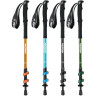 Треккинговая палка NATUREHIKE ST01 6061 AL NH17D001-Z с 3 узлами, женская, 57-120, золотая 6927595720257